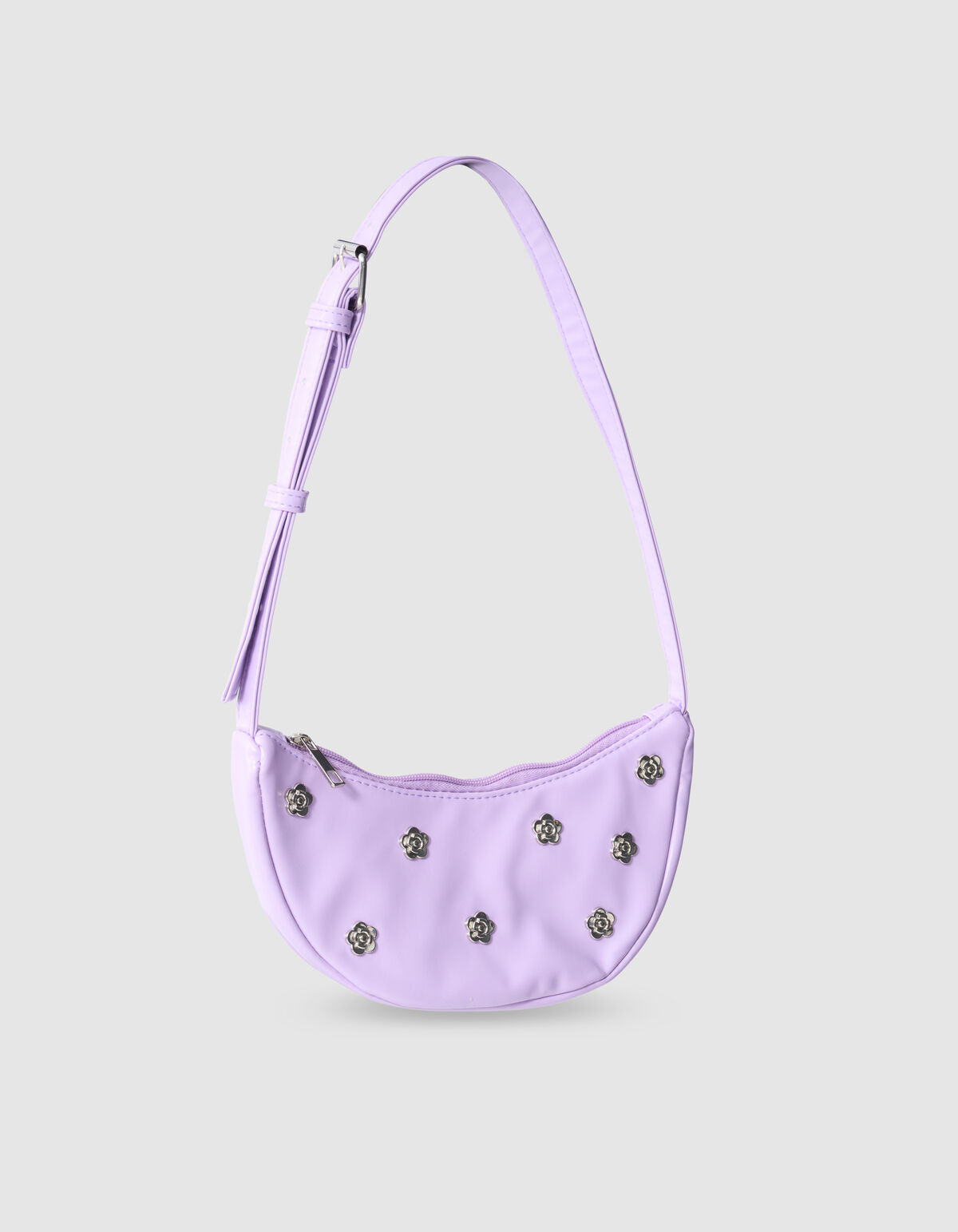 Rose Stud Tas Paars SHOEBY ACCESSOIRES