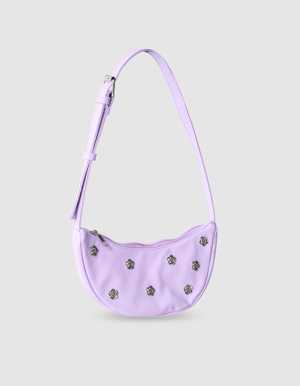 Rose Stud Tas Paars SHOEBY ACCESSOIRES