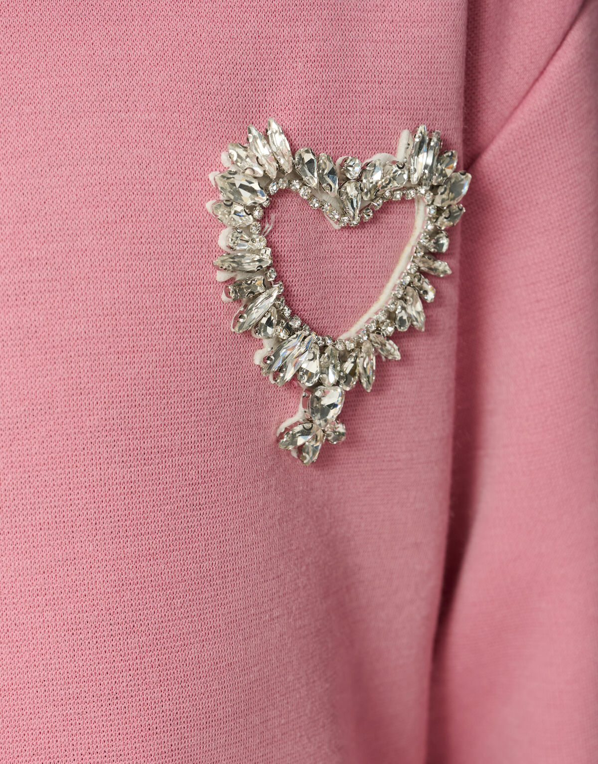 Heart Sweat Jurk Roze SHOEBY GIRLS