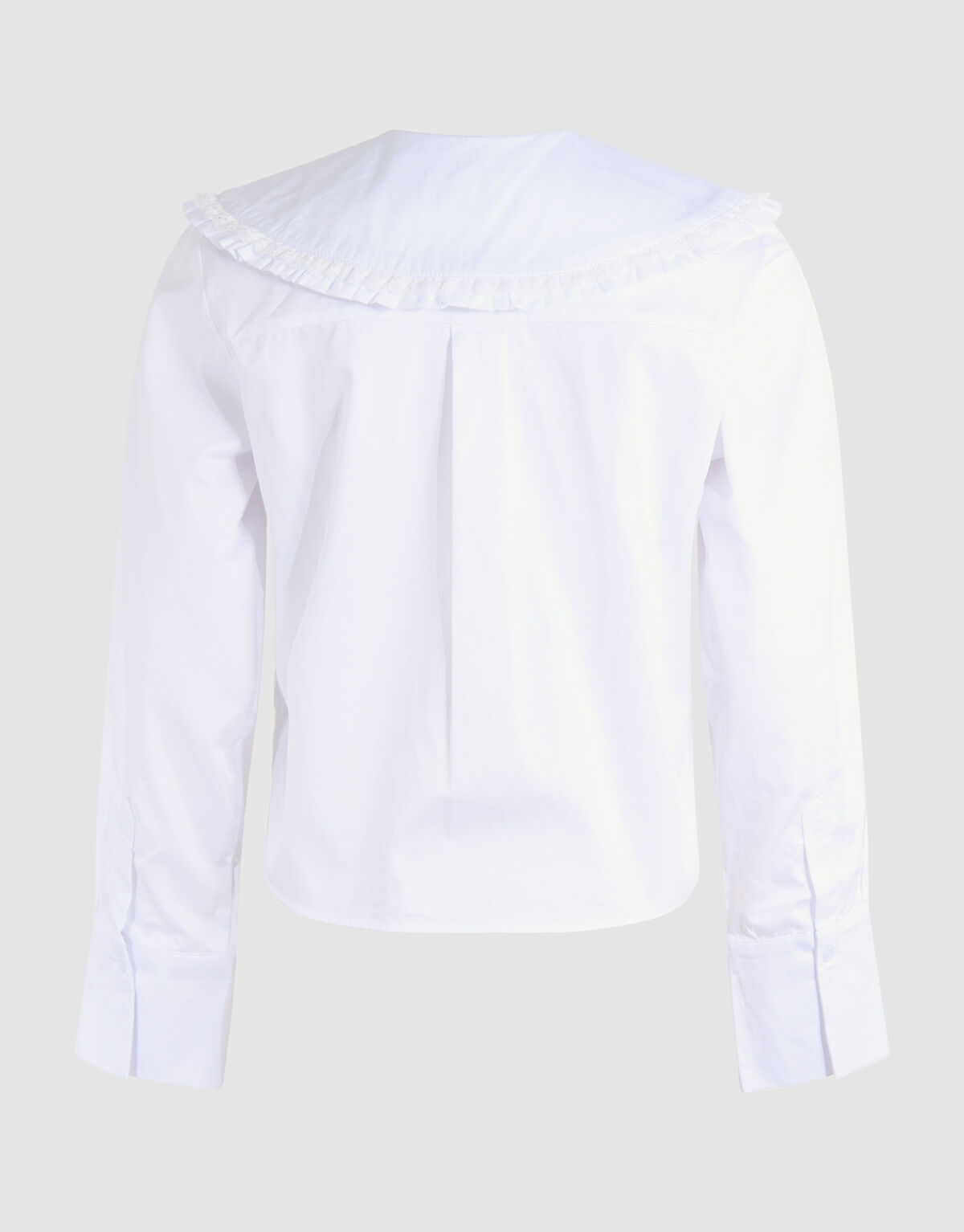 Big Collar Blouse Wit SHOEBY WOMEN