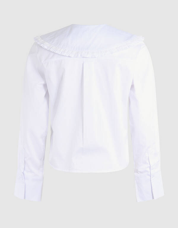 Big Collar Blouse Wit SHOEBY WOMEN