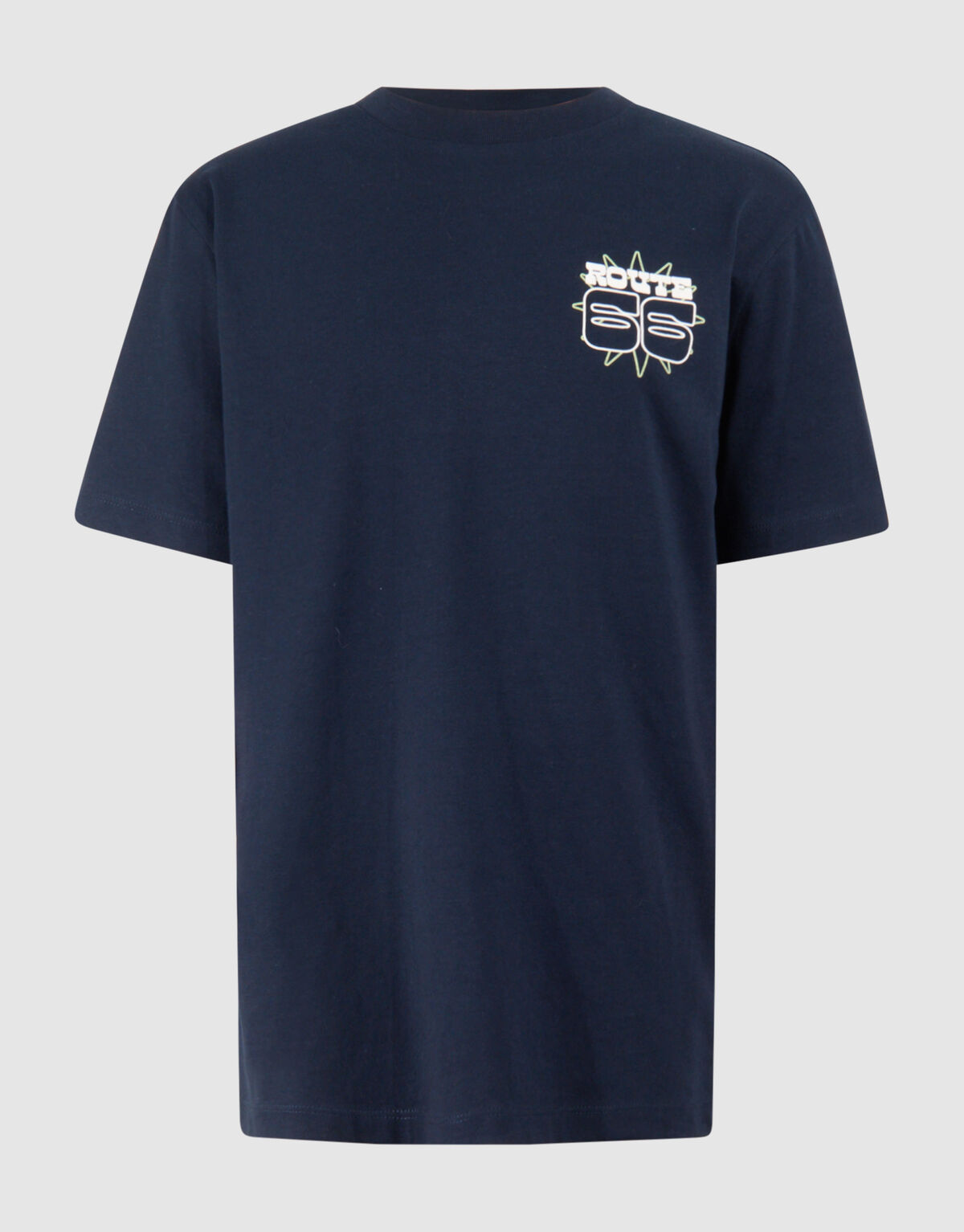 Tekst T-shirt Donkerblauw SHOEBY BOYS