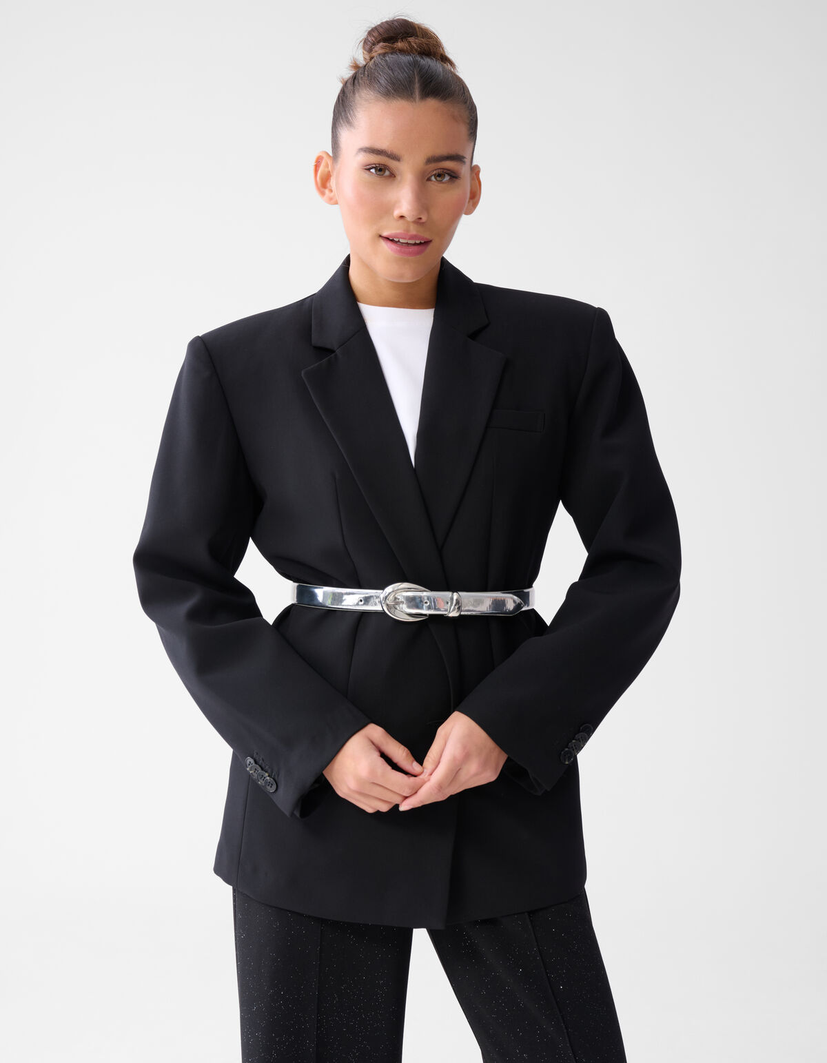 Mirror Riem Zilver SHOEBY ACCESSOIRES