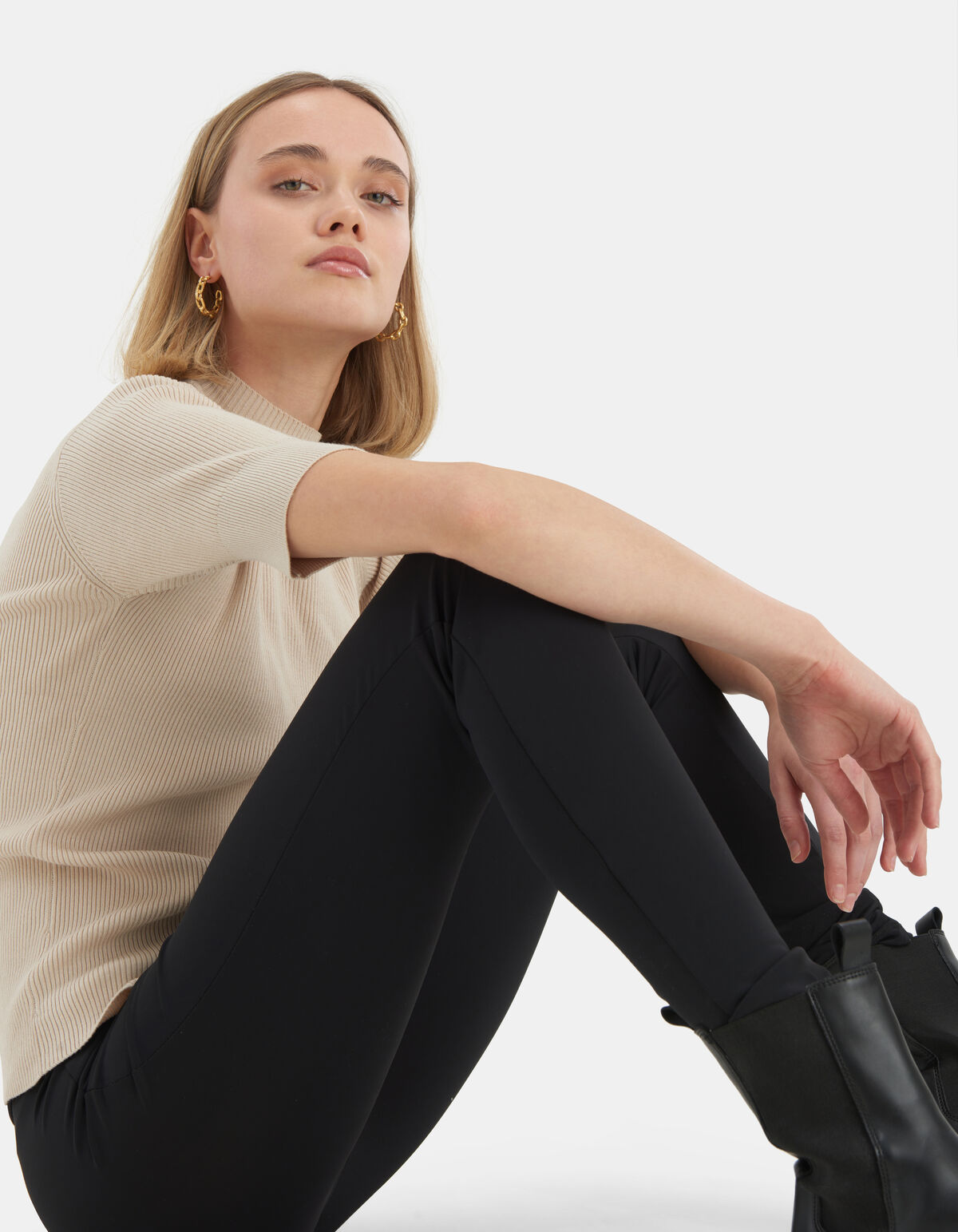 Travel Legging Zwart EKSEPT