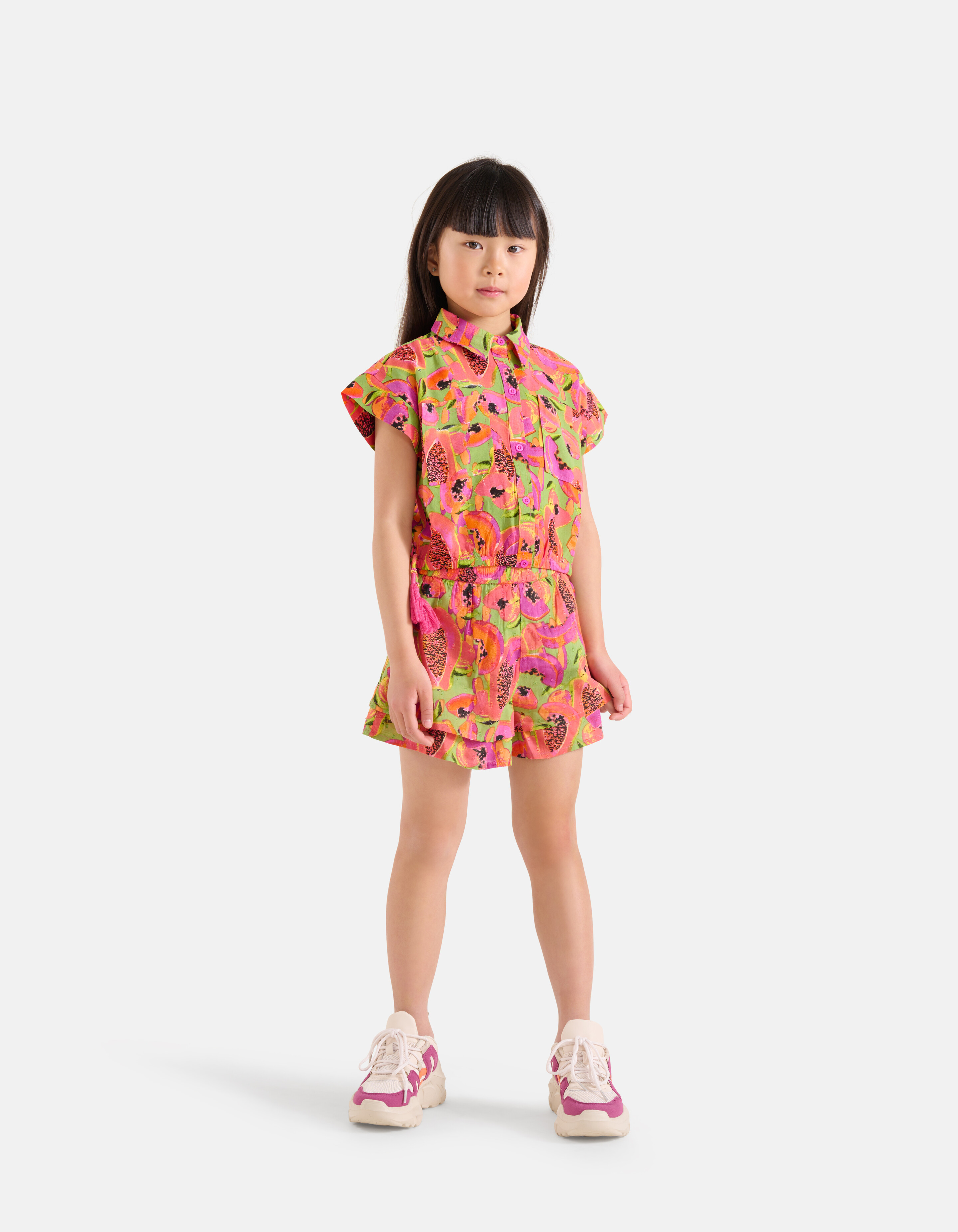 Papaya Blouse Groen SHOEBY GIRLS