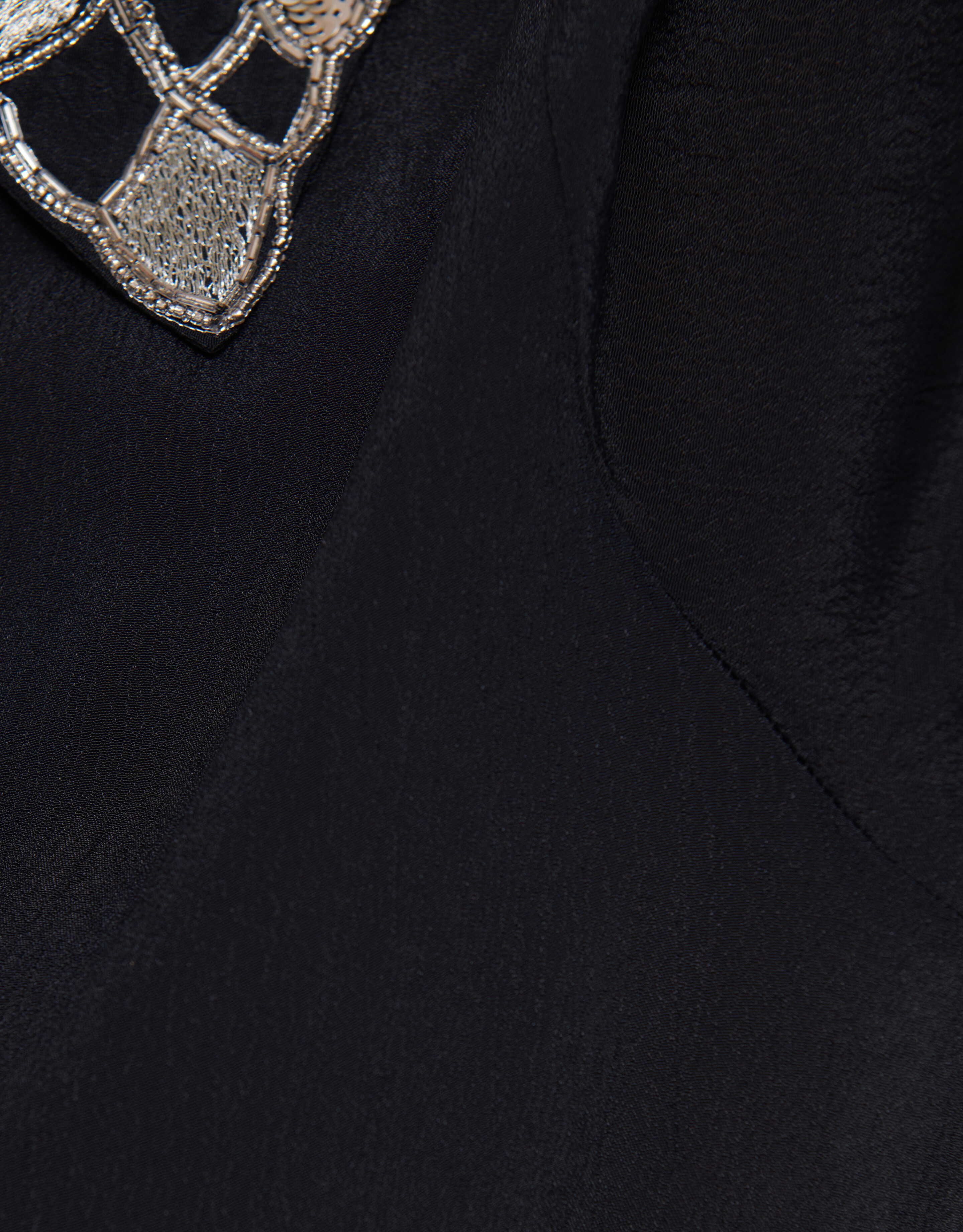 Collar Blouse Zwart By Fred SHOEBY WOMEN
