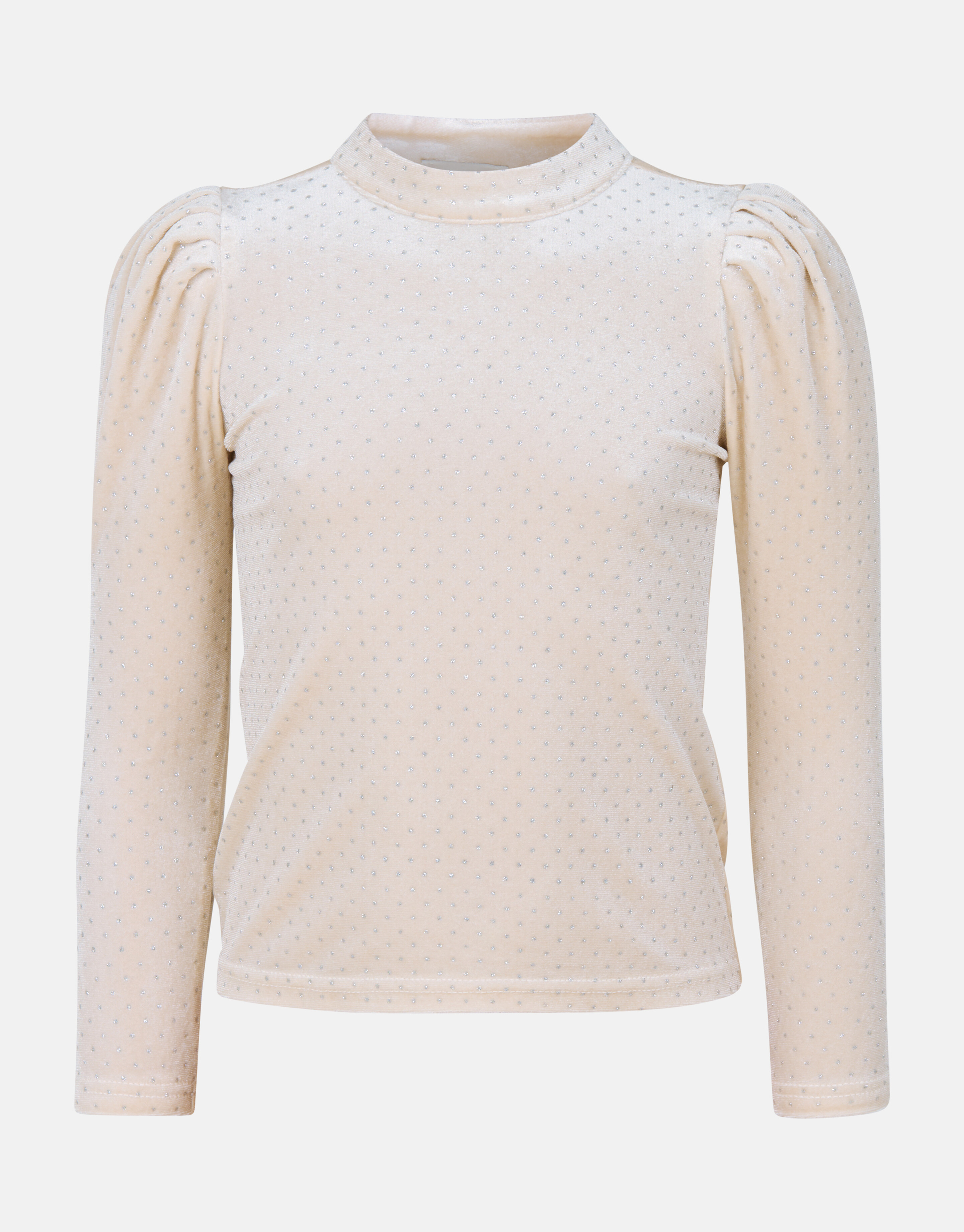 Glitter Top Gebroken Wit SHOEBY GIRLS