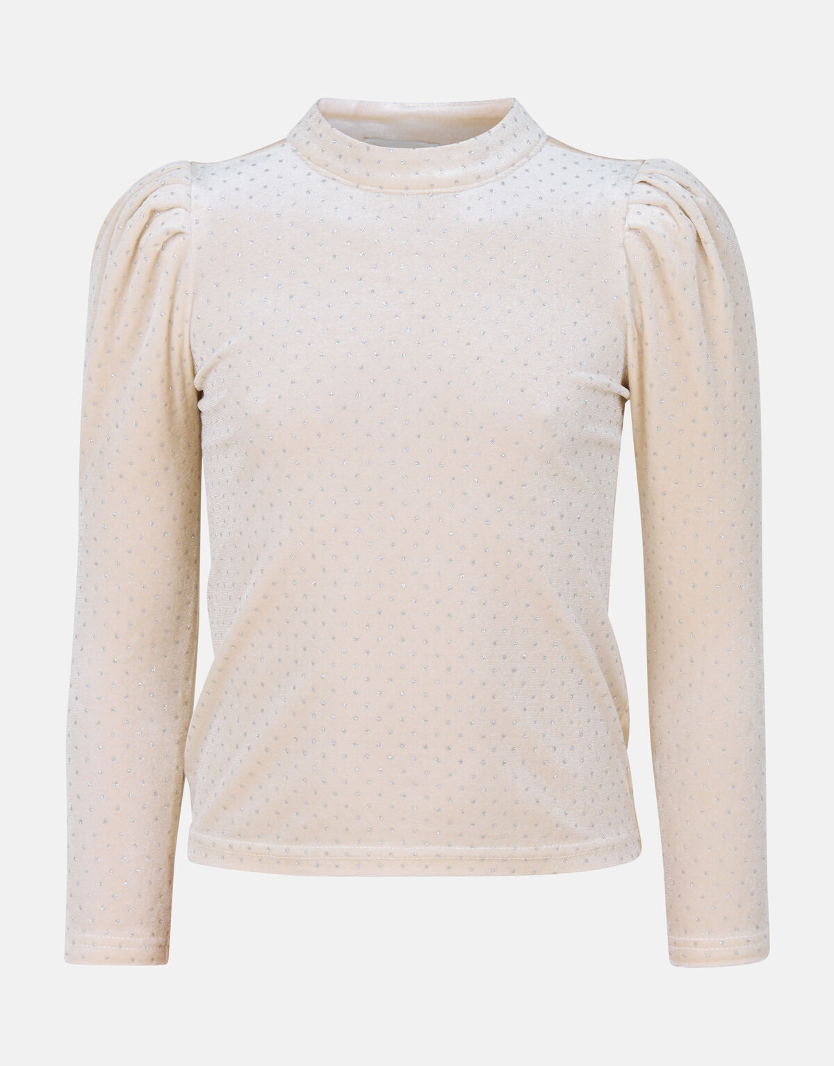 Glitter Top Gebroken Wit SHOEBY GIRLS