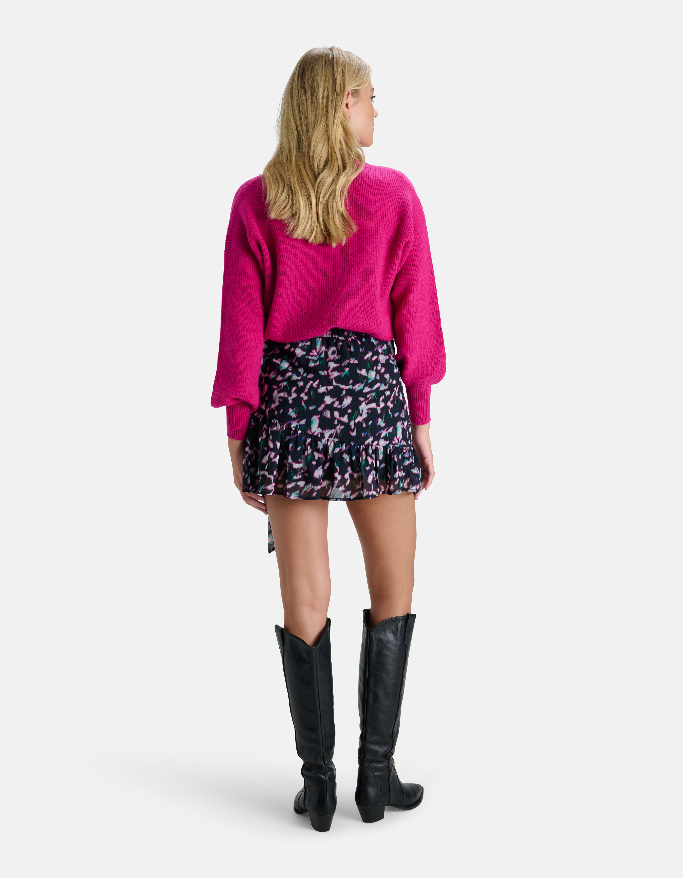 Print Rok Paars SHOEBY WOMEN