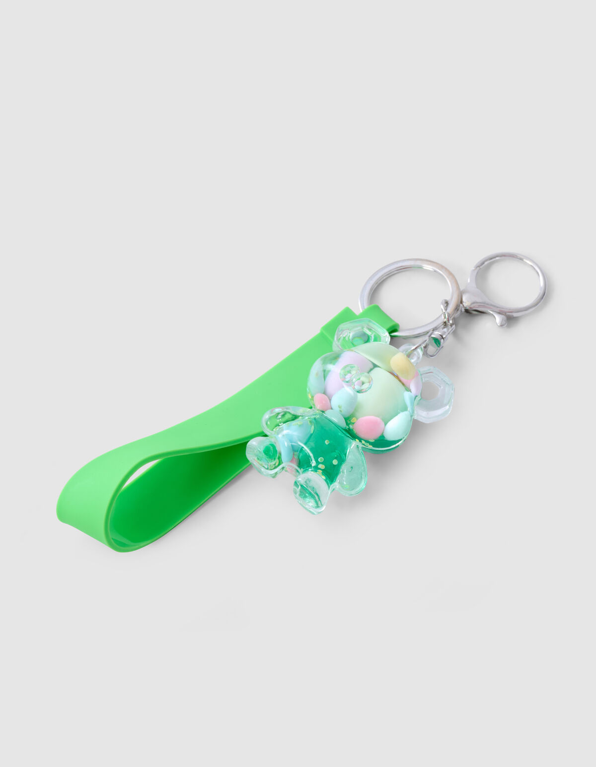 Beer Sleutelhanger Groen SHOEBY ACCESSOIRES