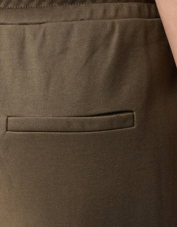 Wave Wide Leg Broek Donkergroen SHOEBY WOMEN