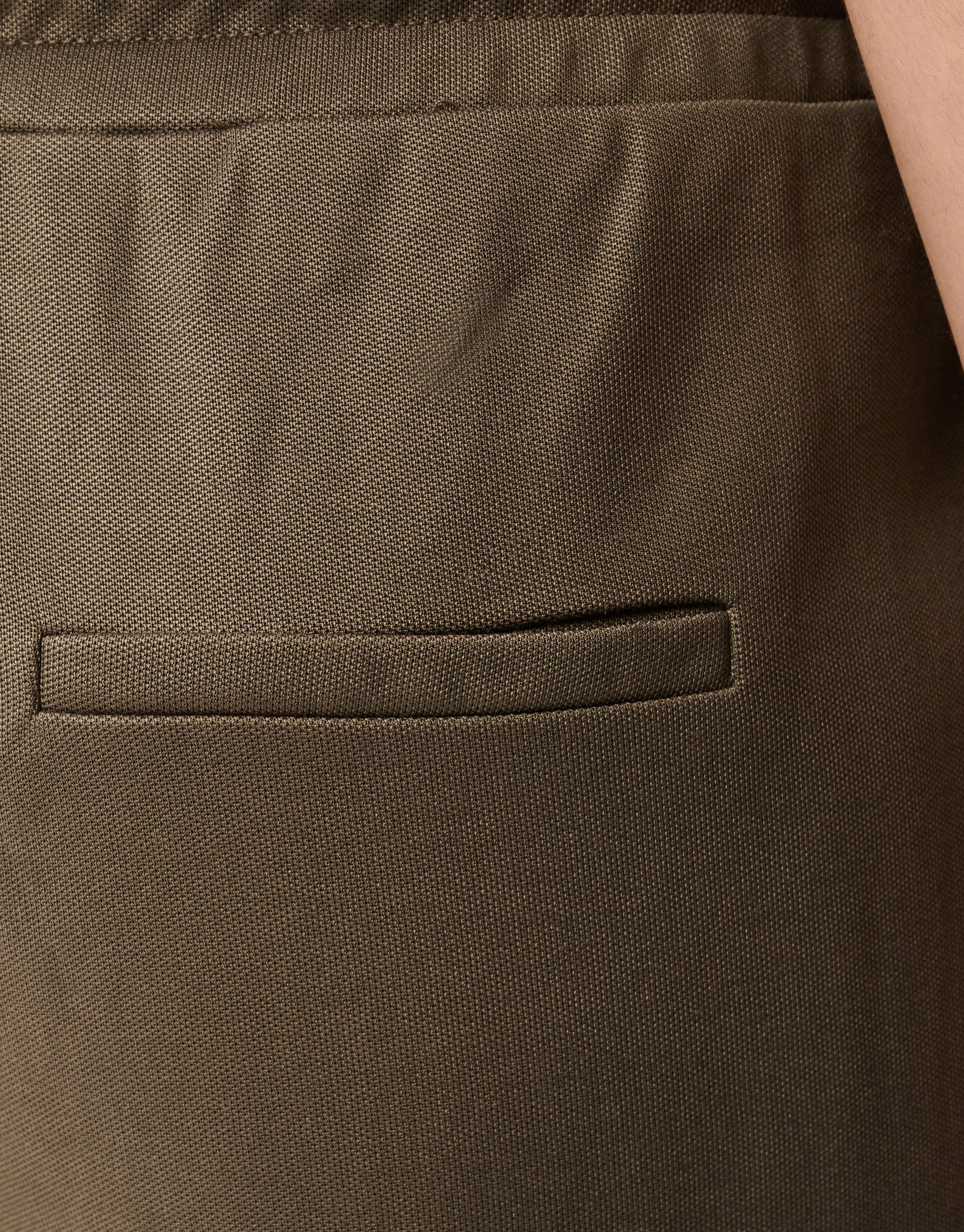 Wave Wide Leg Broek Donkergroen SHOEBY WOMEN