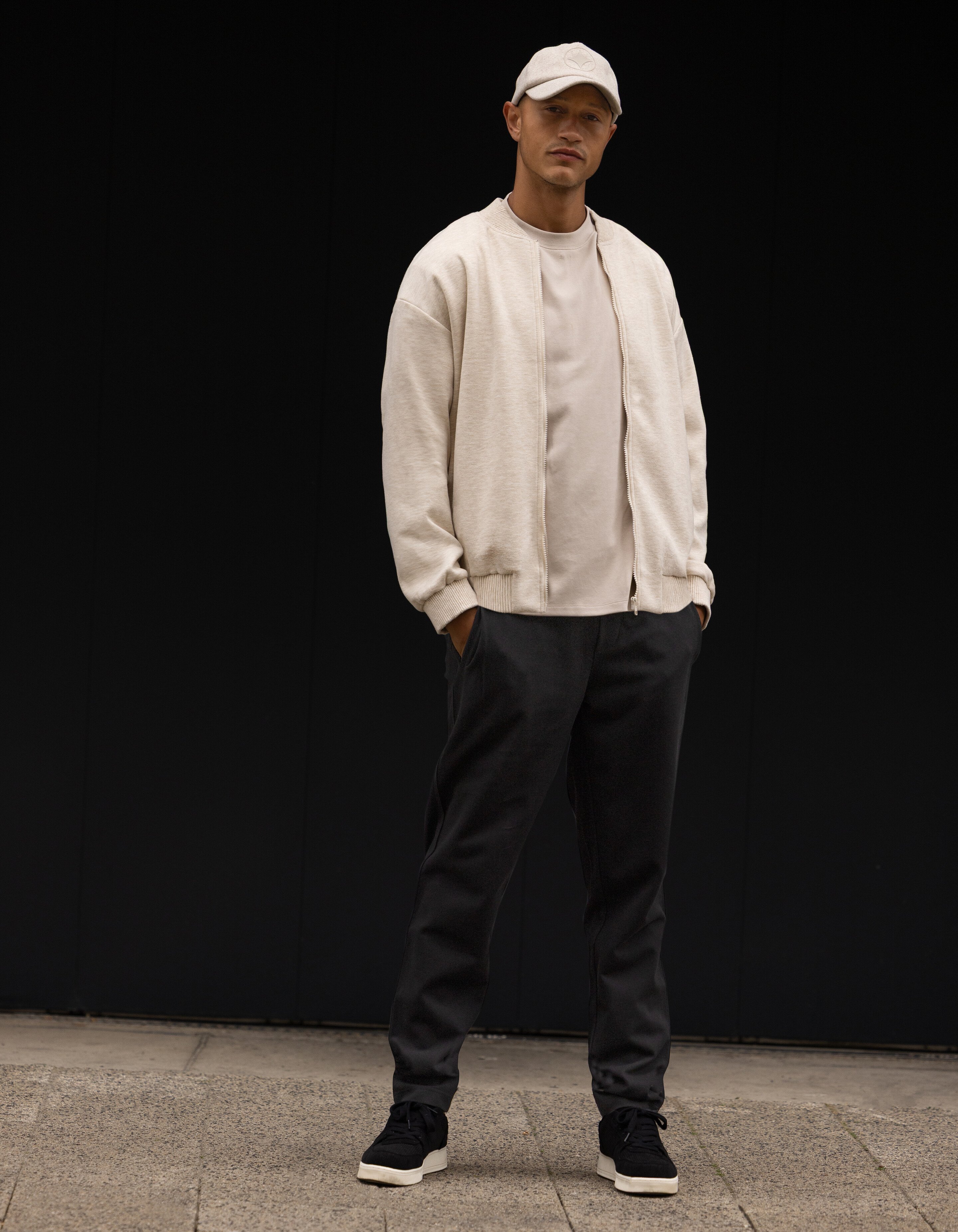 Soft Bomber Jack Zand SHOEBY MEN