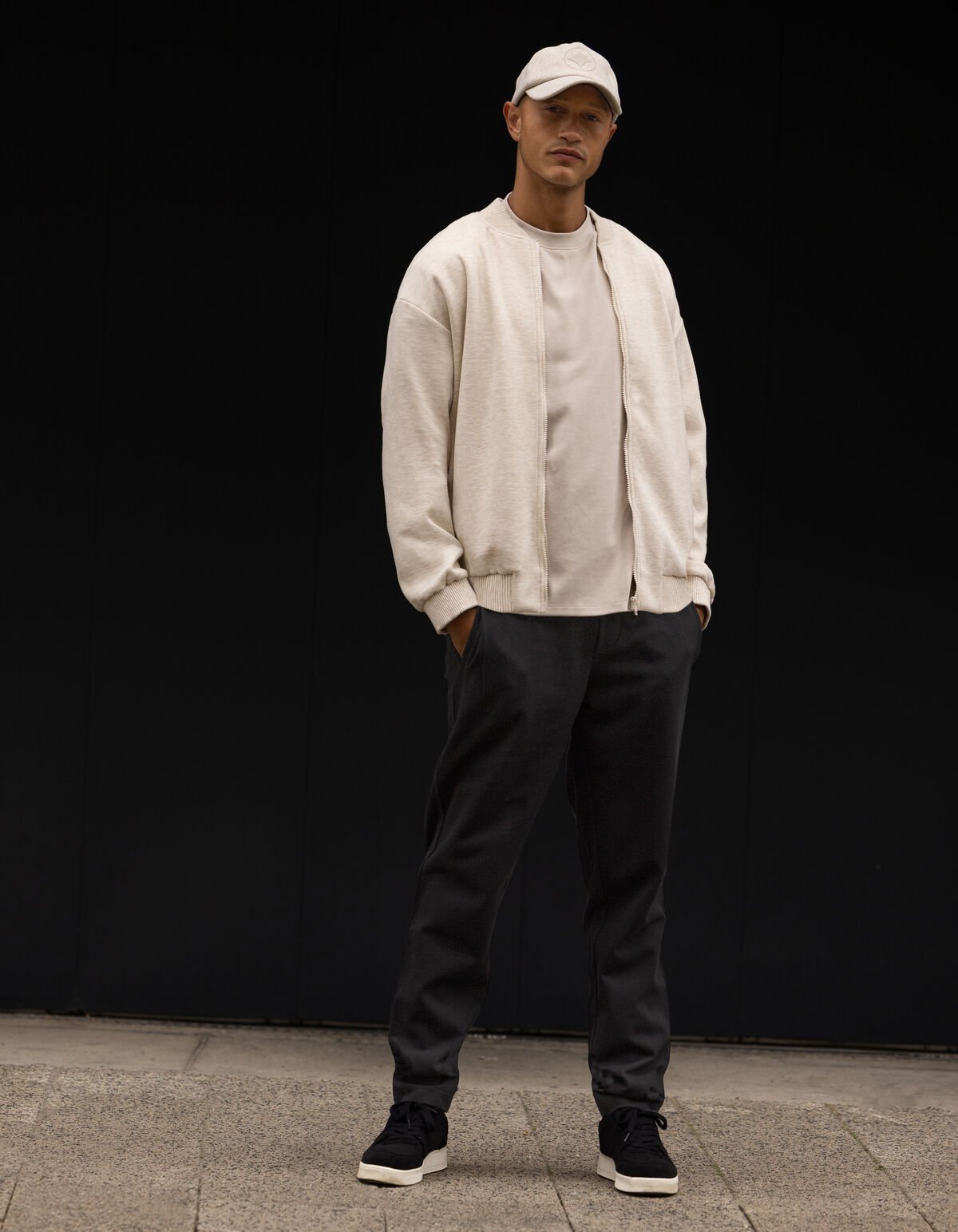 Soft Bomber Jack Zand SHOEBY MEN