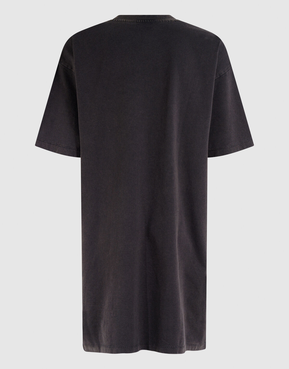 Washed T-shirt Dress Donkergrijs SHOEBY WOMEN