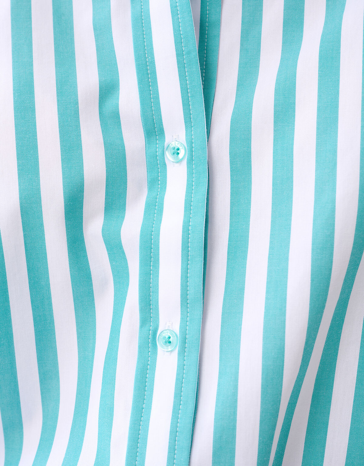 Pinstripe Blouse Groen SHOEBY WOMEN