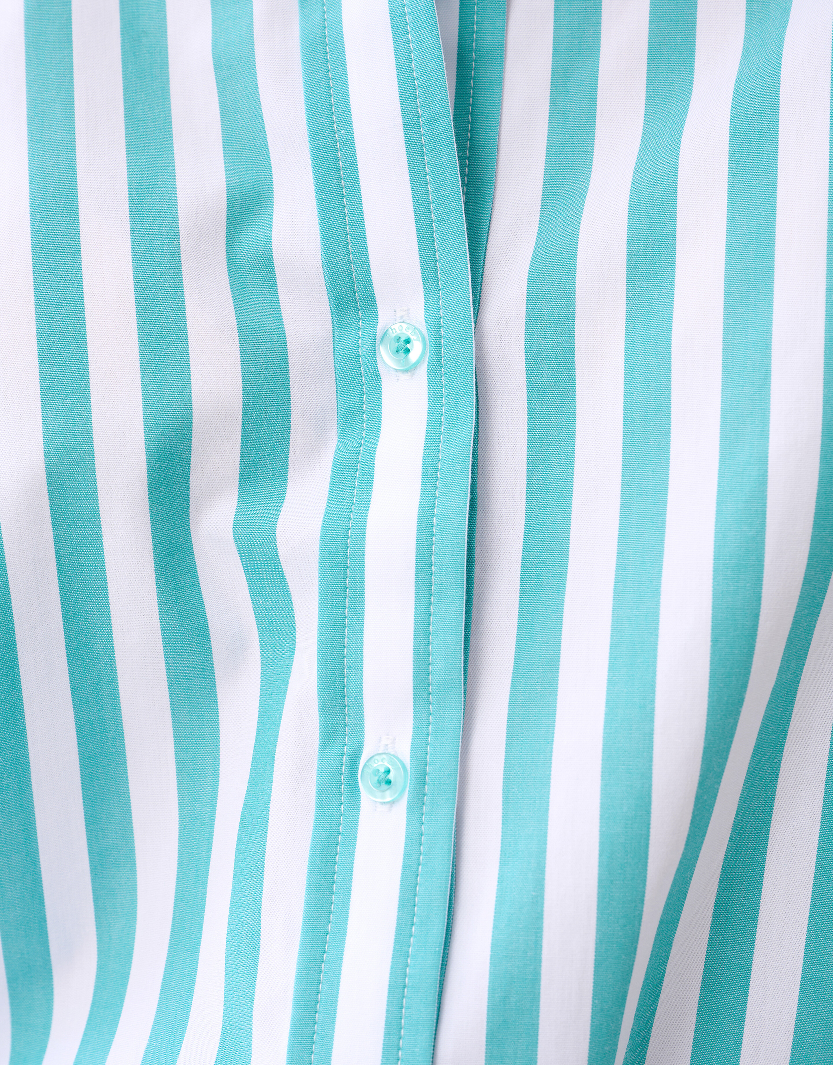 Pinstripe Blouse Groen By Mieke SHOEBY WOMEN