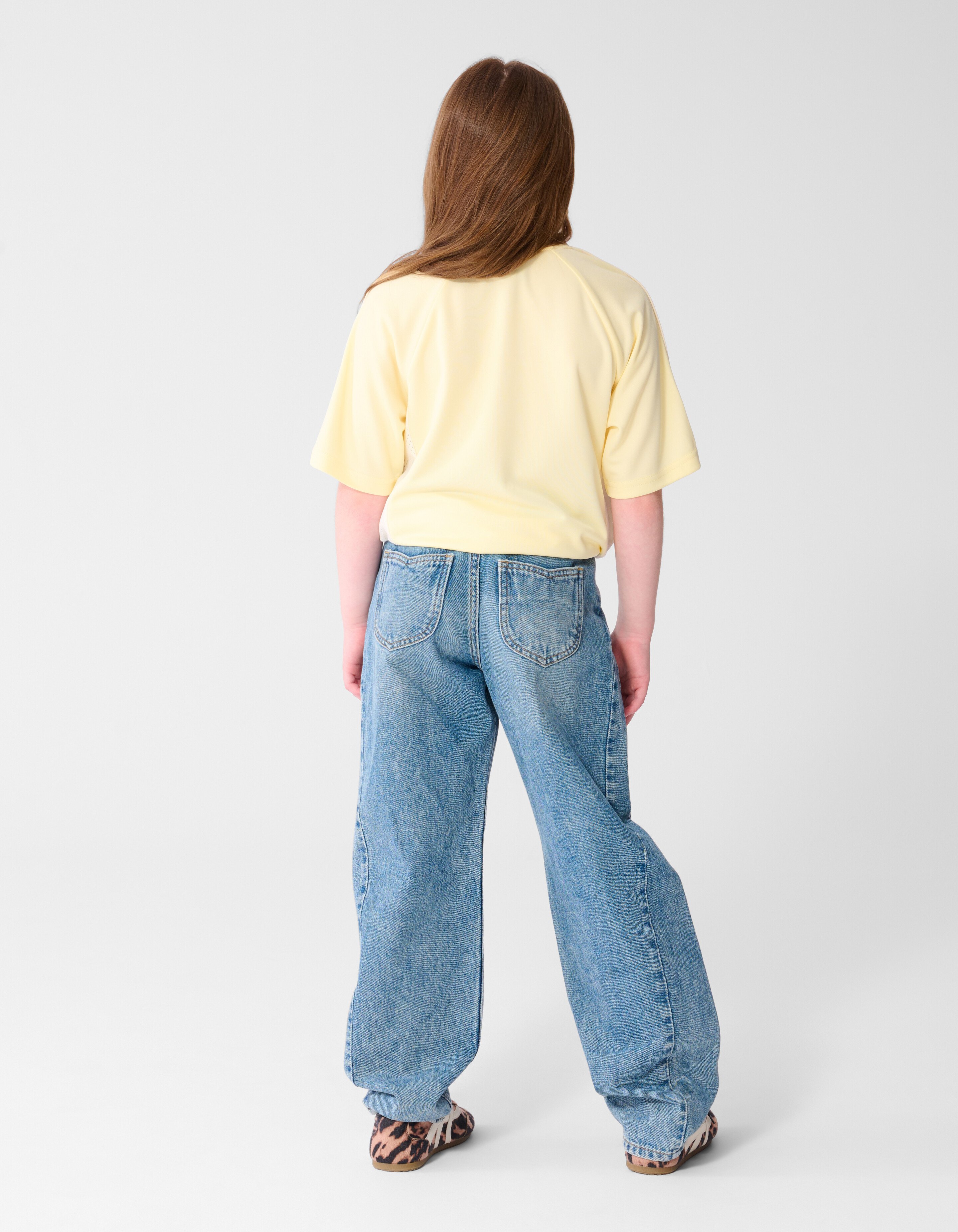 Seoul Baseball T-shirt Lichtgeel SHOEBY GIRLS
