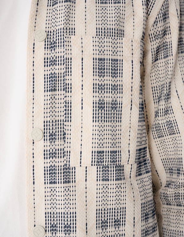 Line Overshirt Gebroken Wit SHOEBY MEN