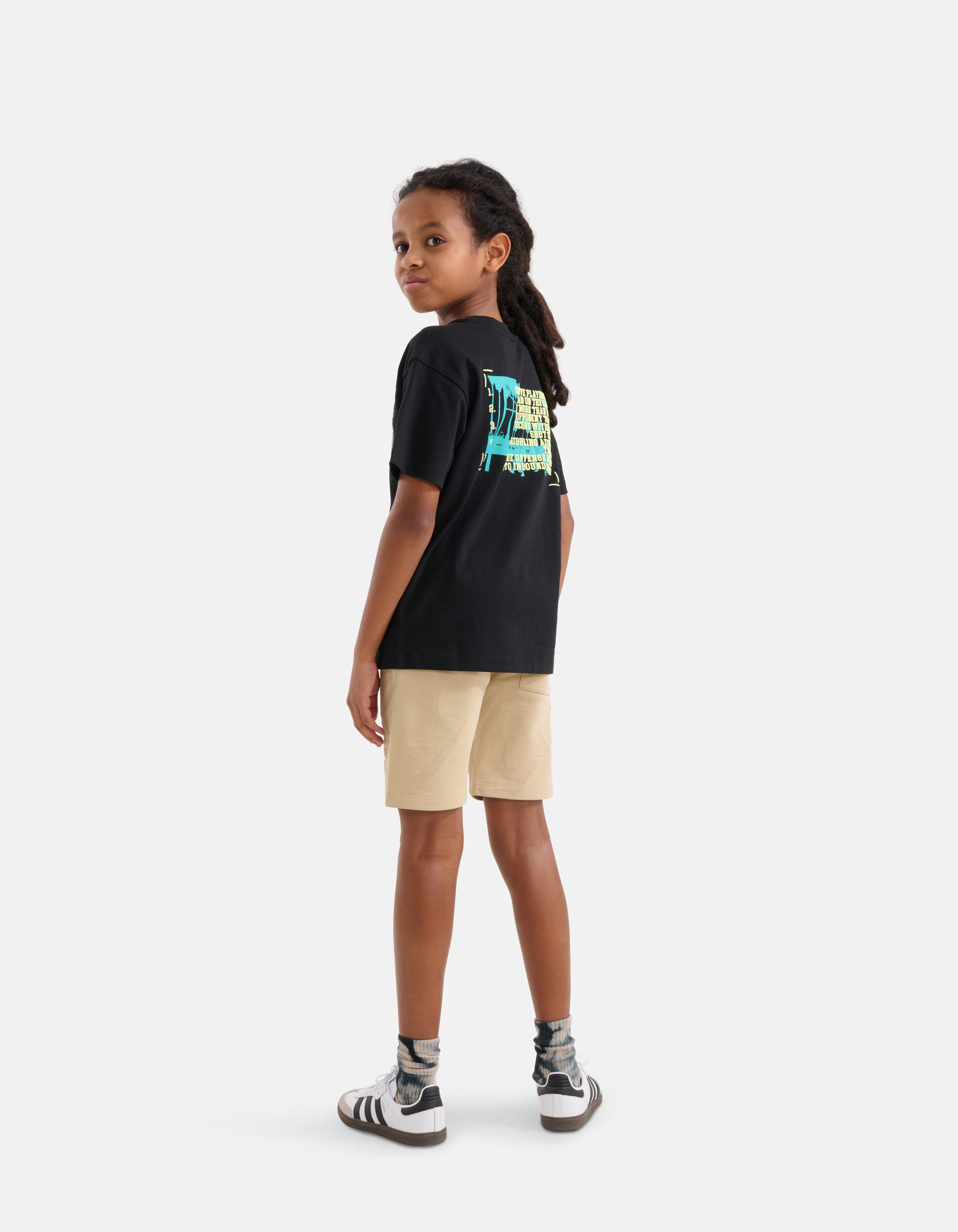 Artwork T-shirt Zwart SHOEBY BOYS