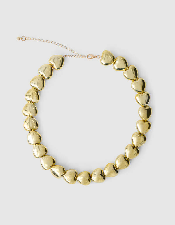 Heart Ketting Goud SHOEBY ACCESSOIRES