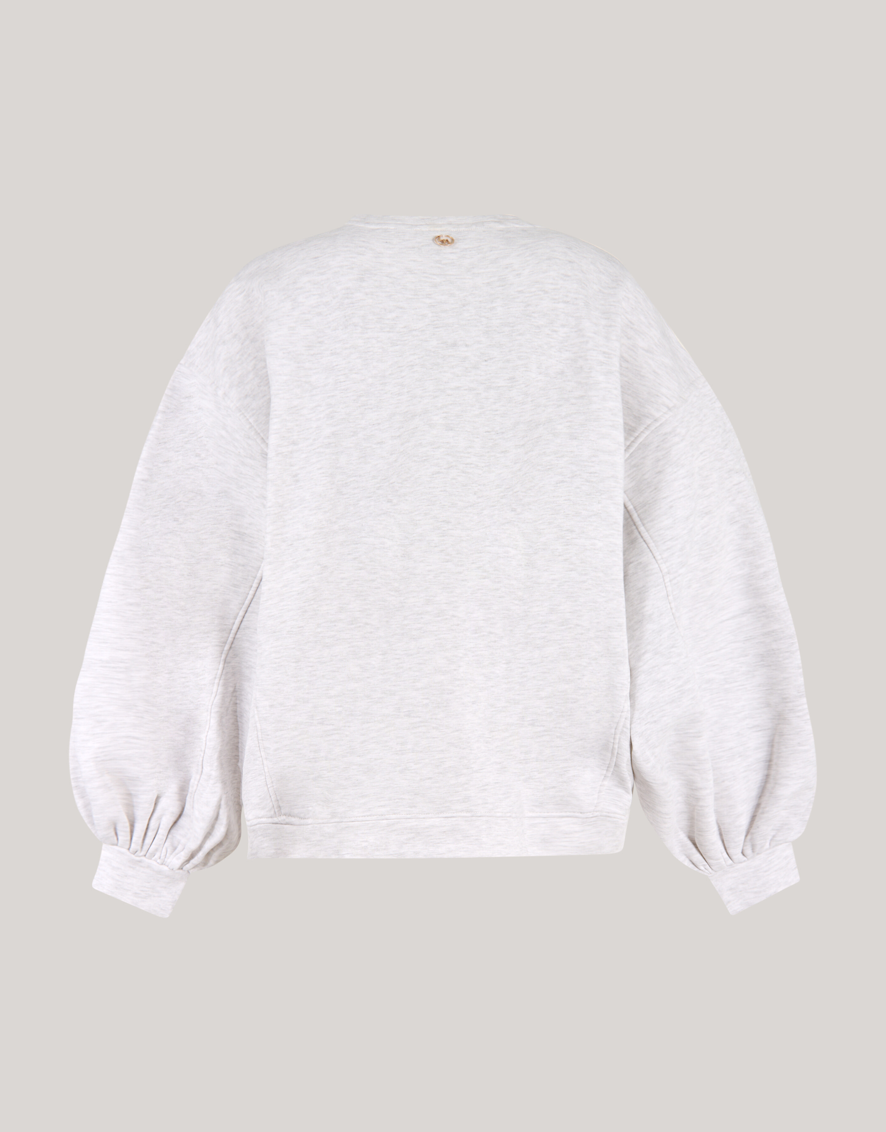Poff Sleeve Sweater Grijs By Lonneke SHOEBY WOMEN