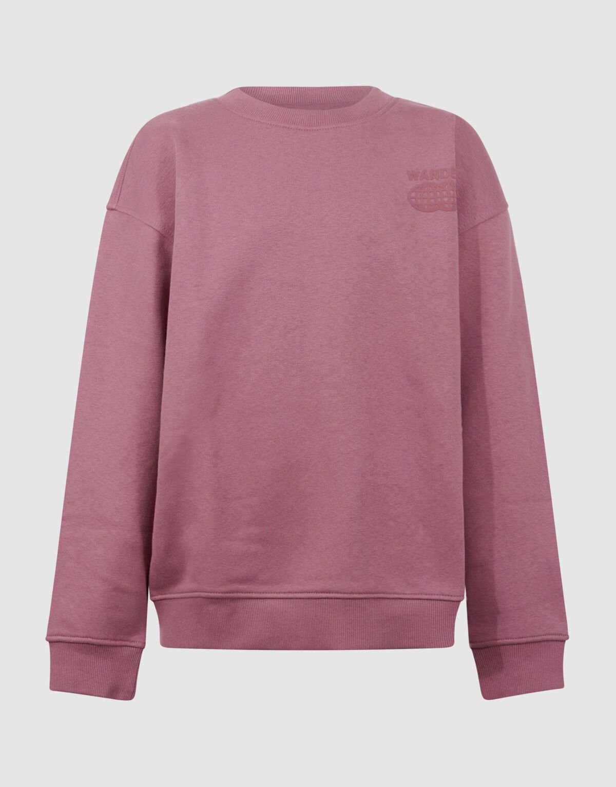 Wanderlust Artwork Sweater Lichtroze SHOEBY BOYS
