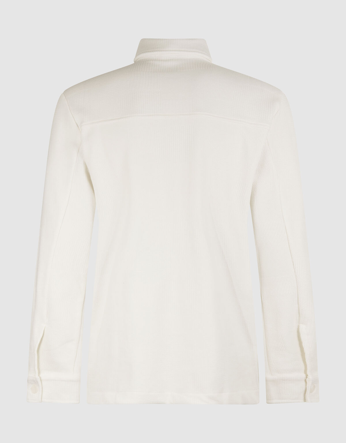 Block Jersey Overshirt Gebroken Wit SHOEBY MEN