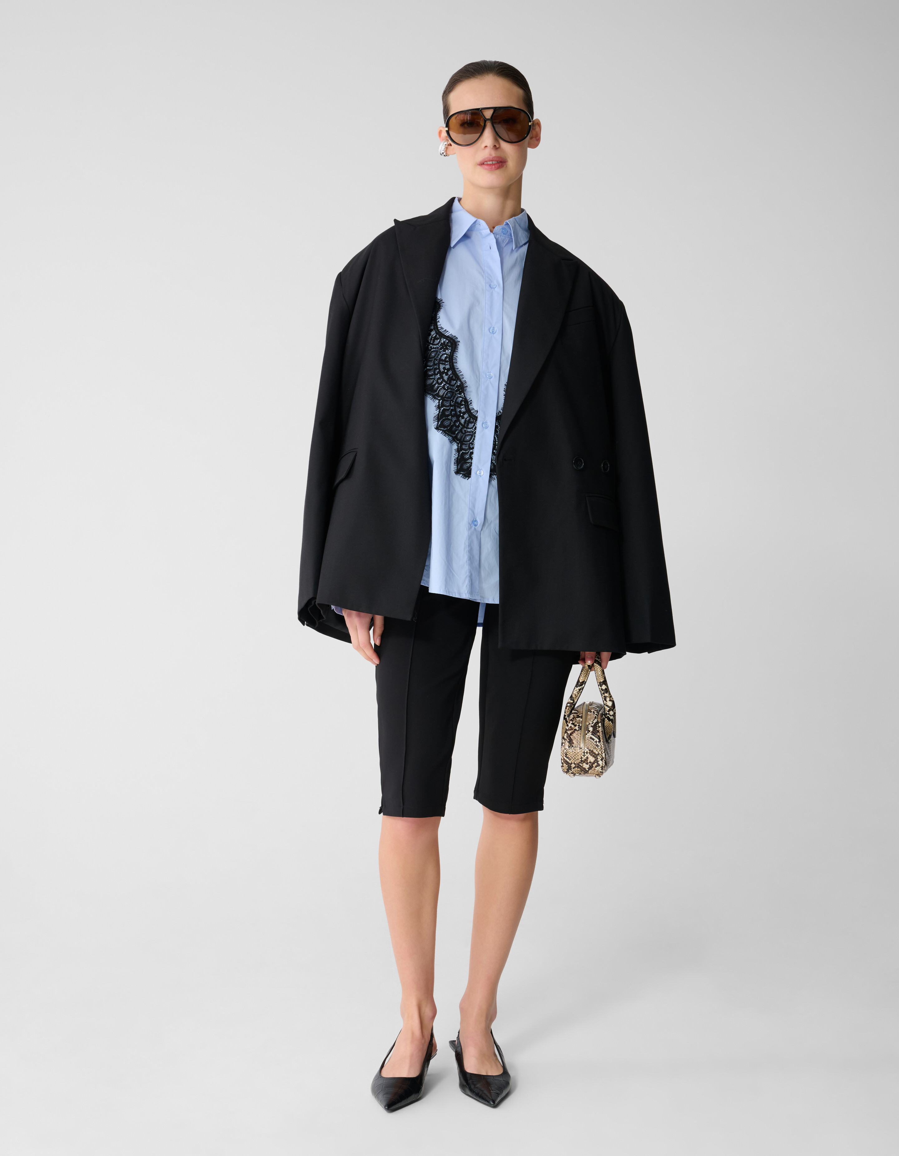 Capri Broek Zwart SHOEBY WOMEN