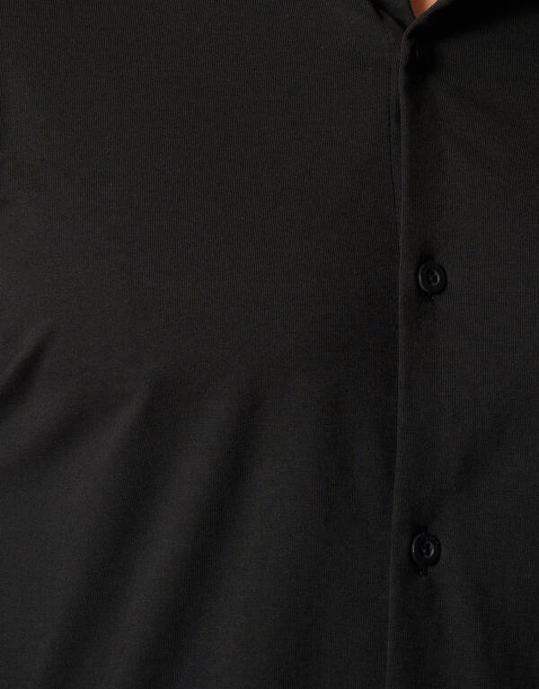Jersey Overhemd Zwart SHOEBY MEN