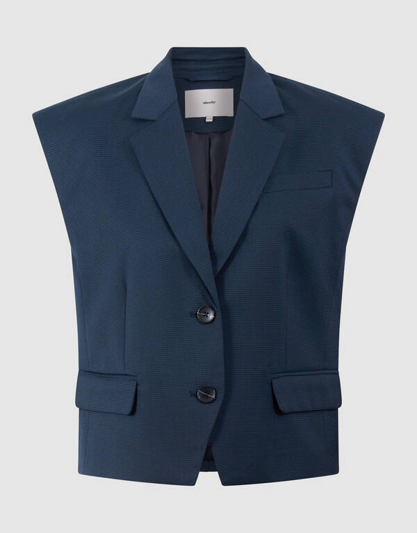 Ruiten Gilet Donkerblauw SHOEBY WOMEN