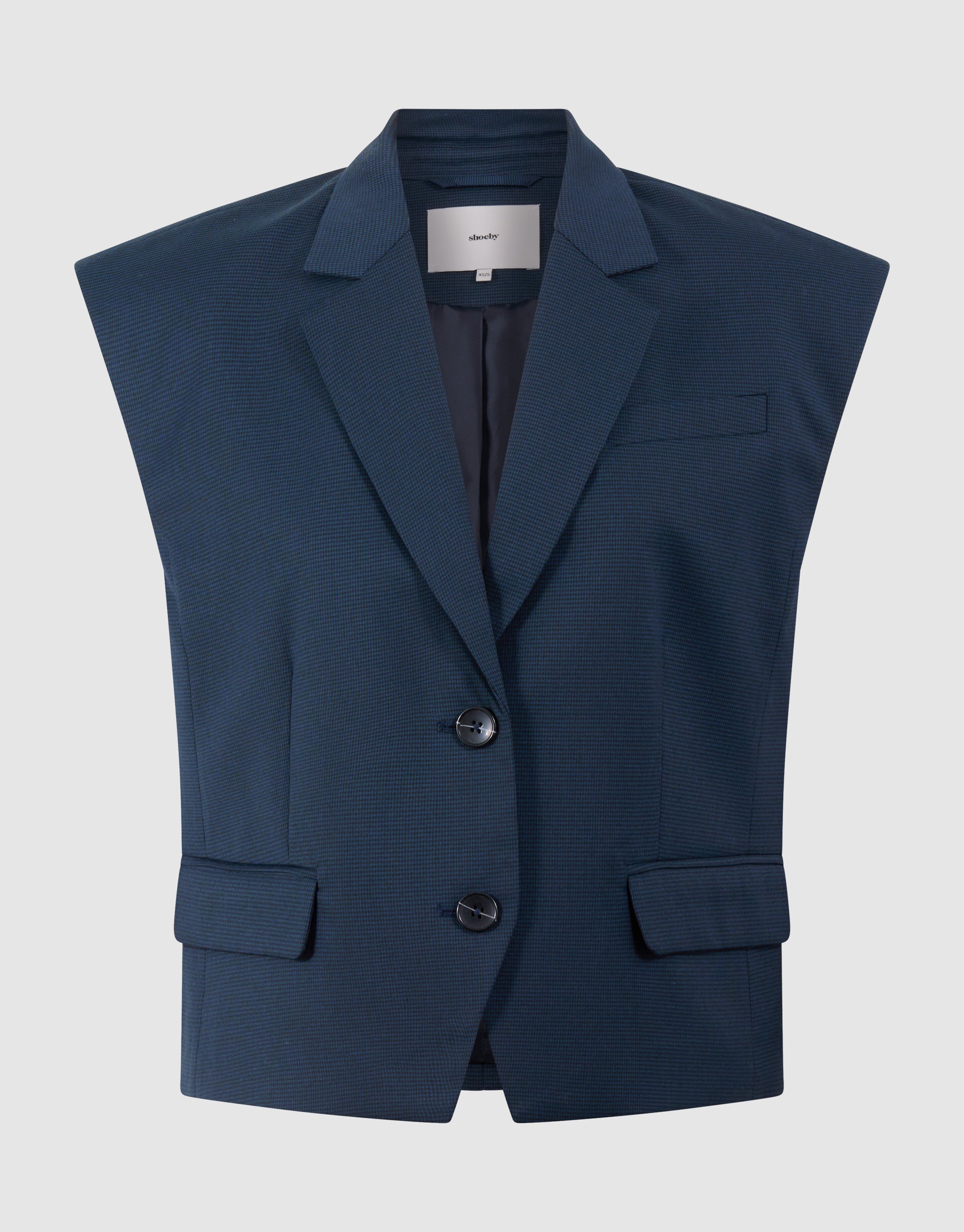 Ruiten Gilet Donkerblauw SHOEBY WOMEN