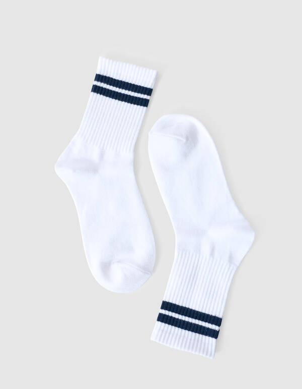 Wave Artwork Sokken Zwart SHOEBY ACCESSOIRES