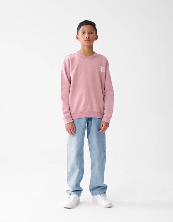 Baggy Fit Jeans Bleached SHOEBY BOYS