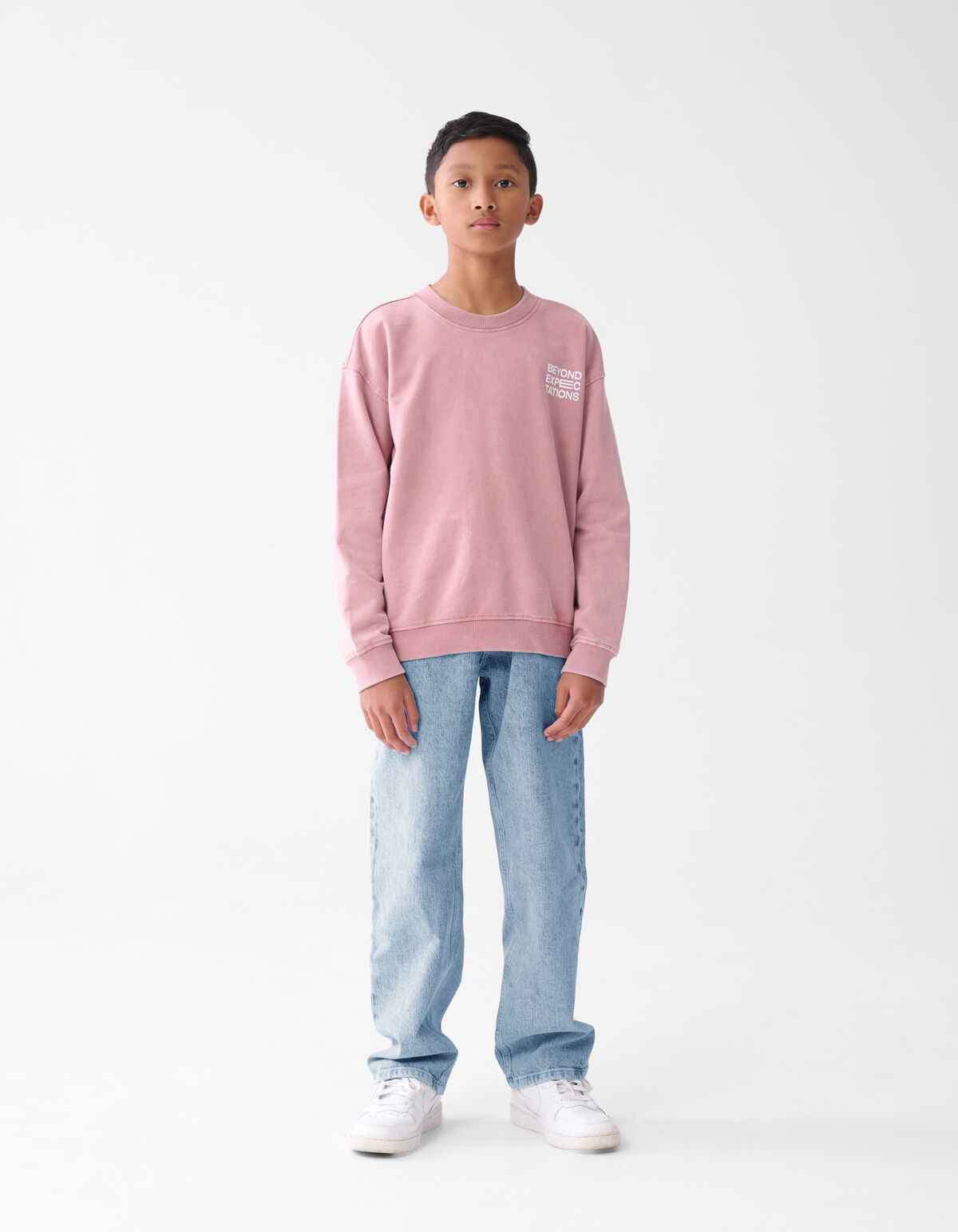 Baggy Fit Jeans Bleached SHOEBY BOYS