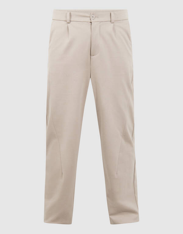 Regular Fit Broek Lichtbruin SHOEBY MEN