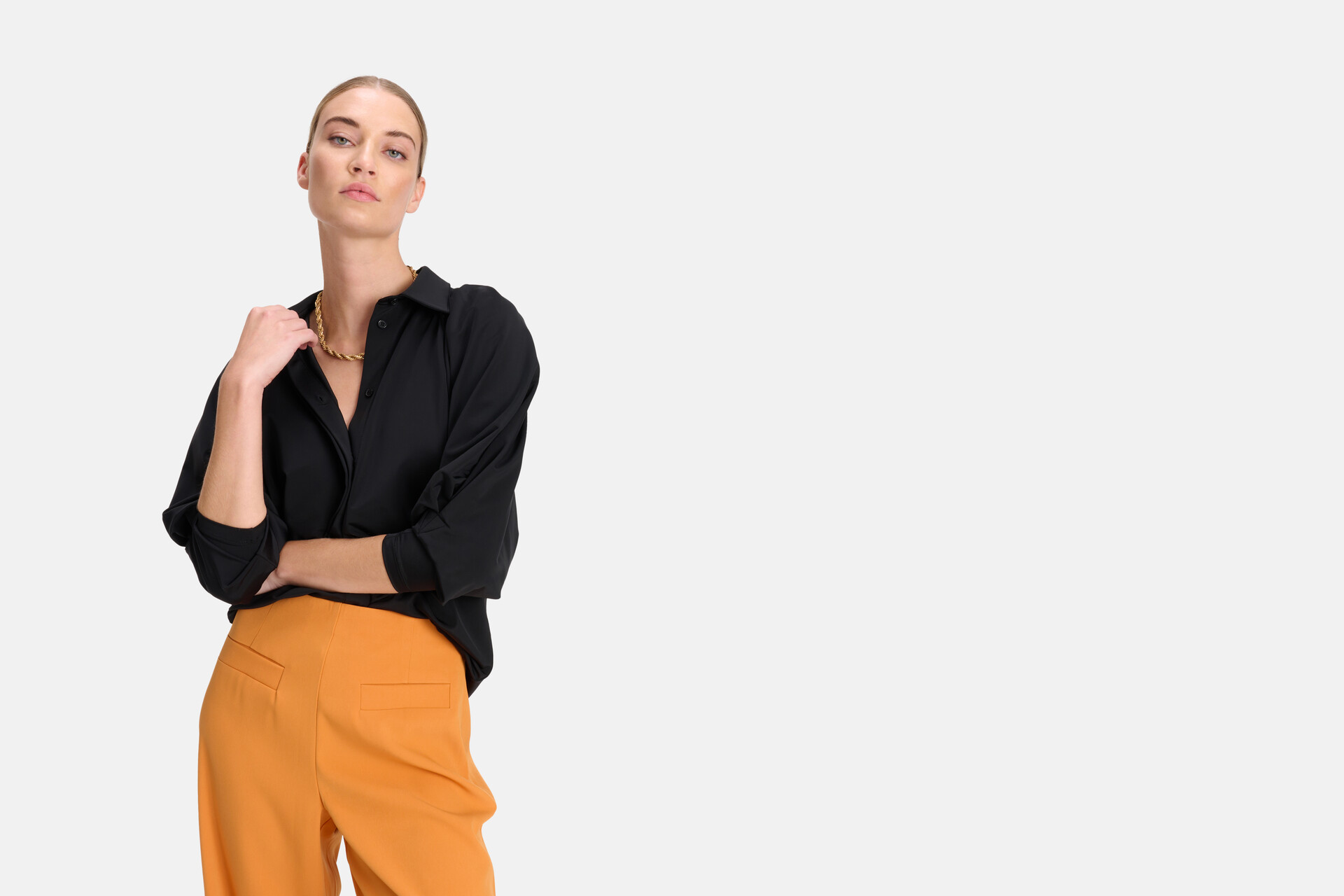 Travel Blouse Zwart By Mieke SHOEBY WOMEN