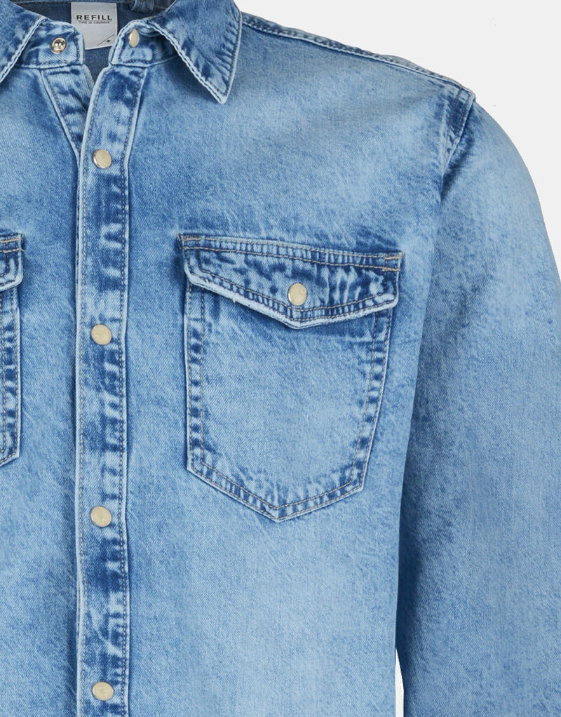 Tomsy Denim Overhemd