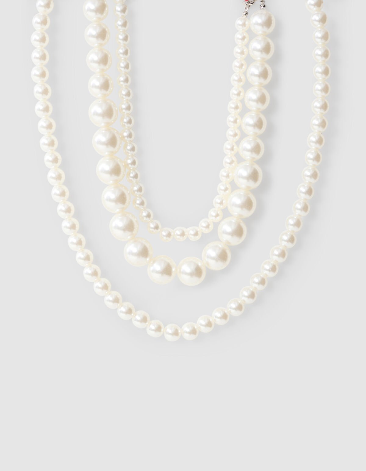 Parel Ketting Gebroken Wit SHOEBY ACCESSOIRES