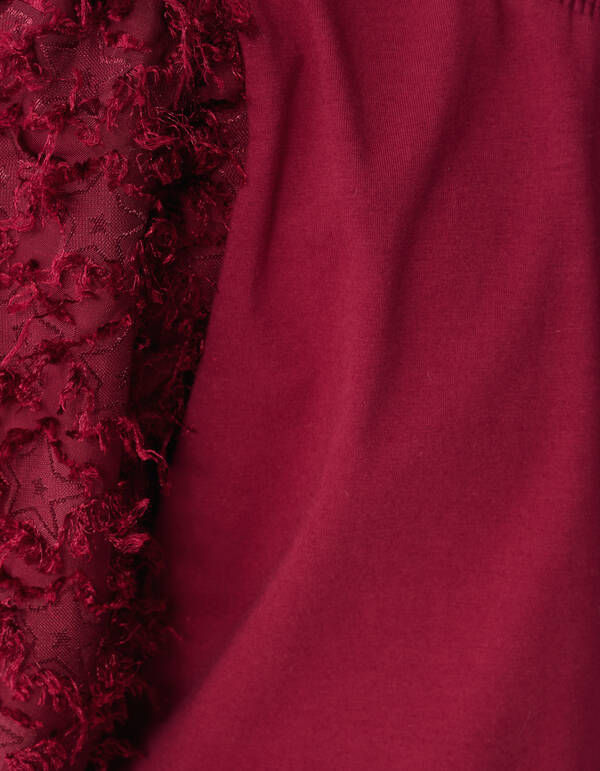 Ster Top Donkerrood SHOEBY GIRLS