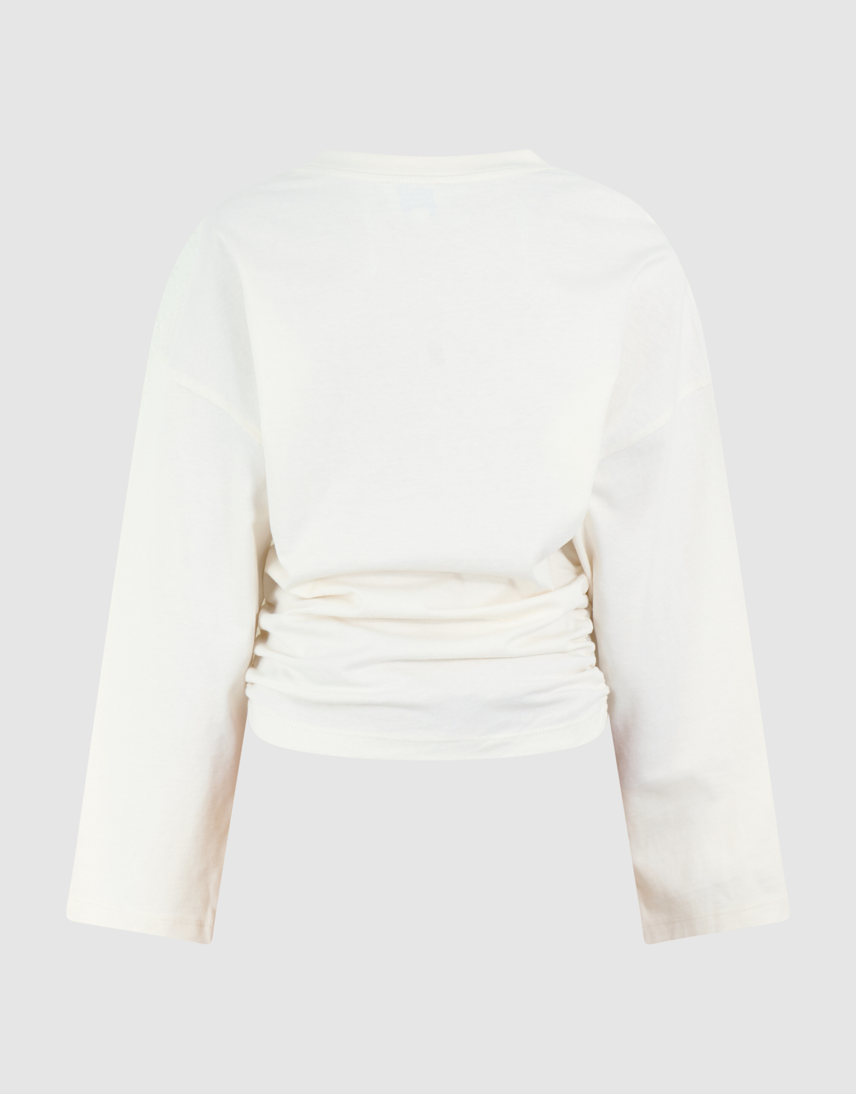 Gathered Longsleeve Gebroken Wit SHOEBY GIRLS