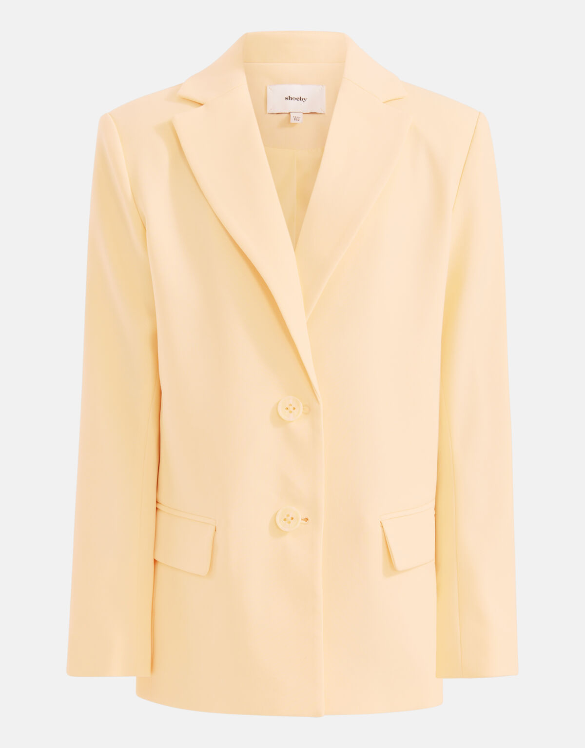 Basis Blazer Lichtgeel SHOEBY GIRLS