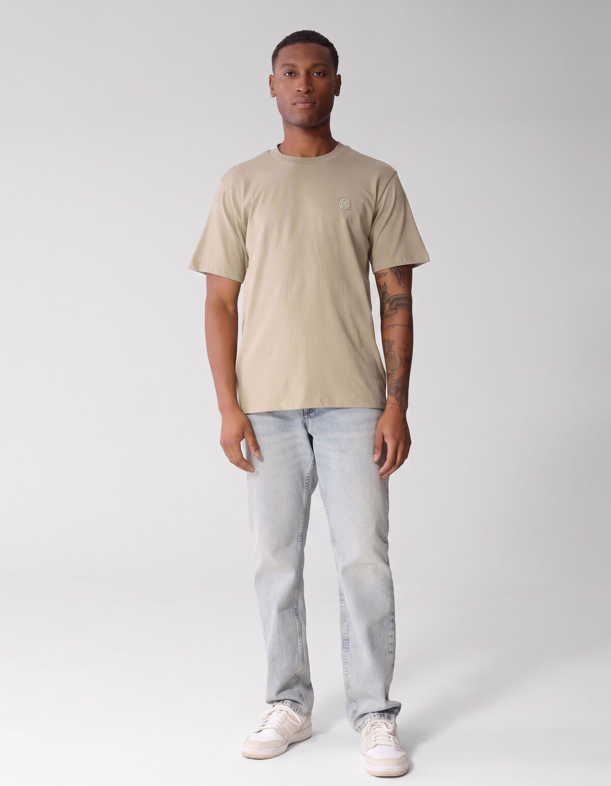 Artwork T-shirt Beige SHOEBY MEN