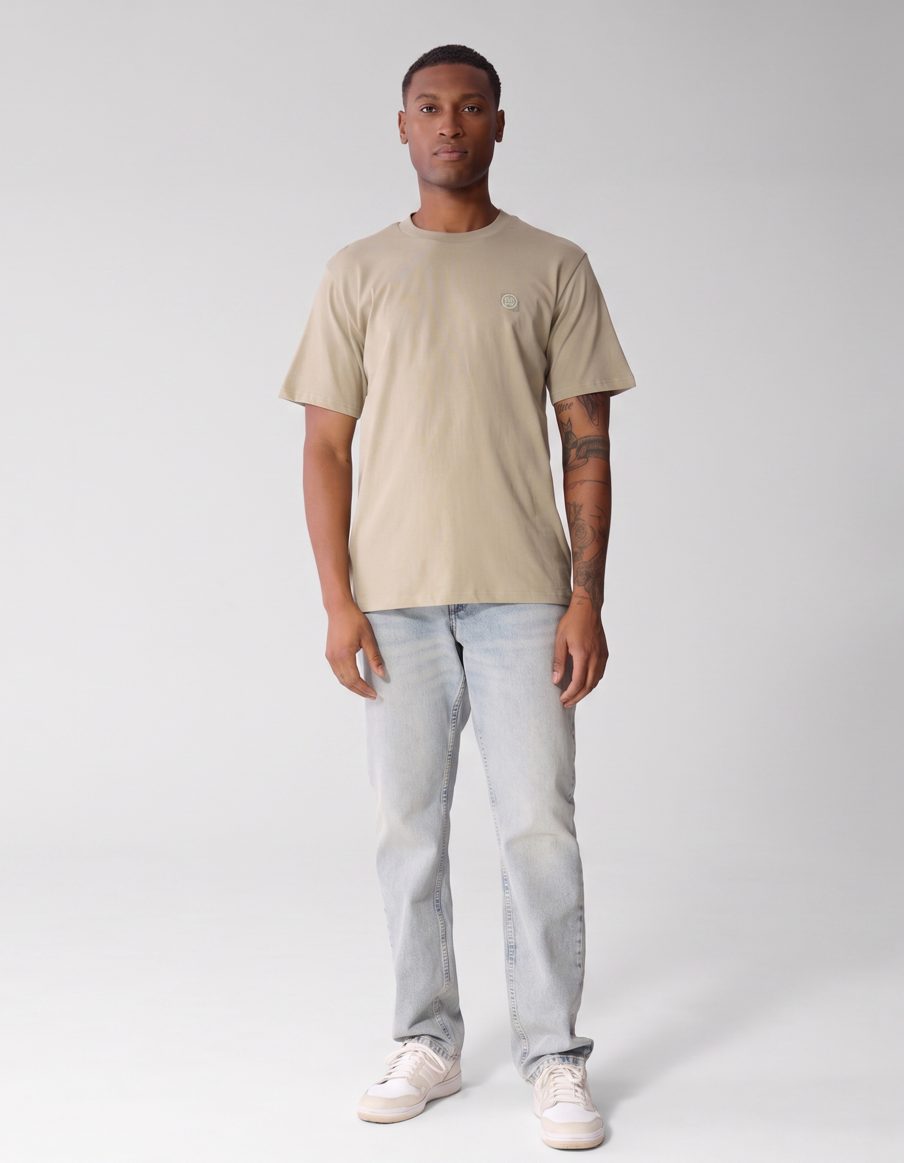 Artwork T-shirt Beige SHOEBY MEN