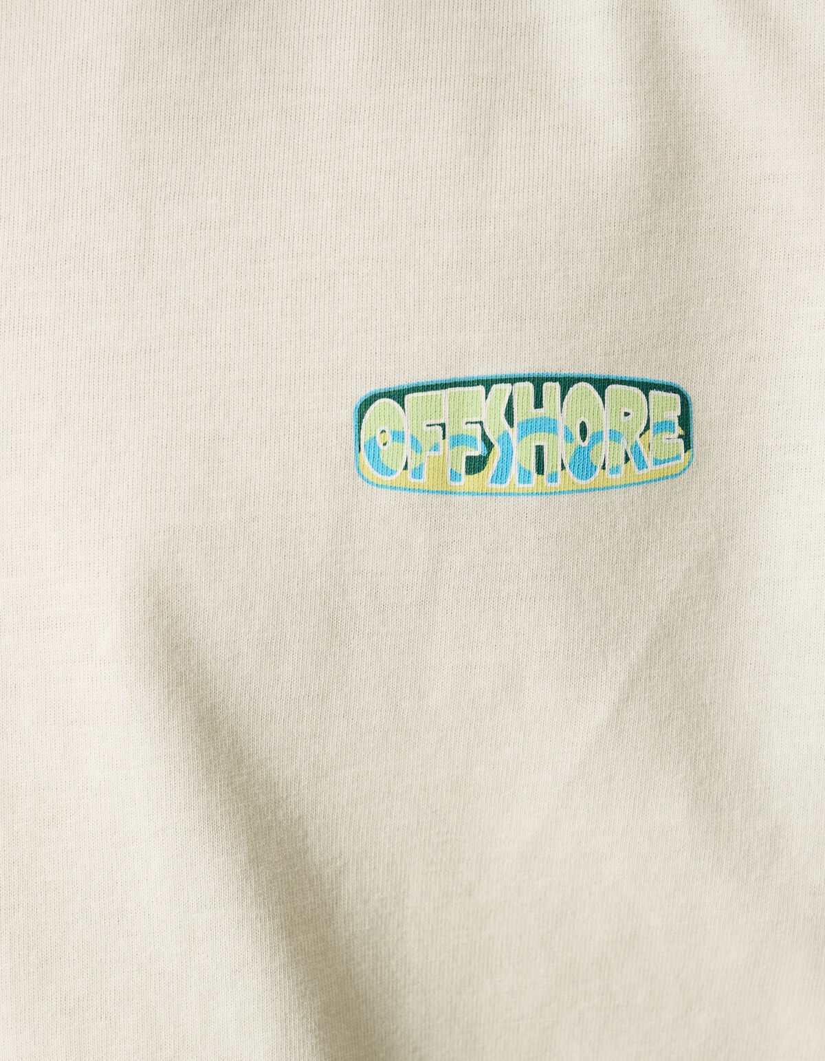 Offshore Artwork T-shirt Gebroken Wit SHOEBY BOYS