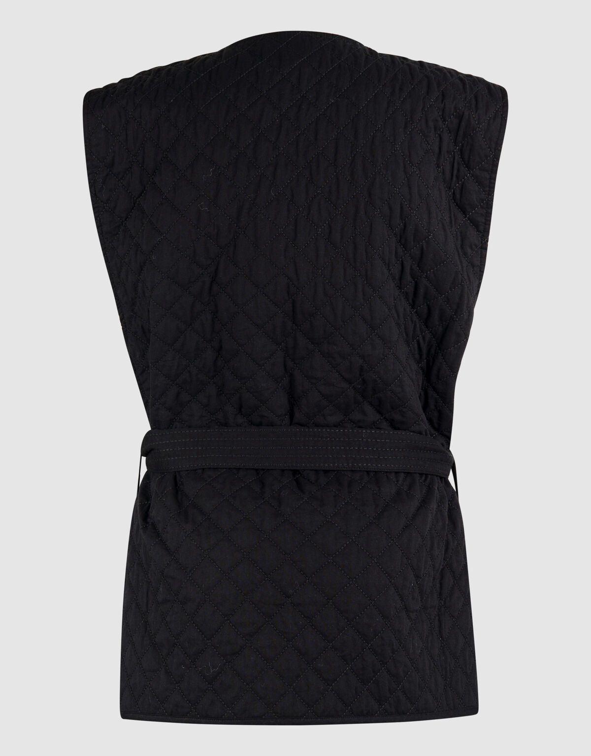 Quilted Gilet Zwart By Mieke SHOEBY WOMEN