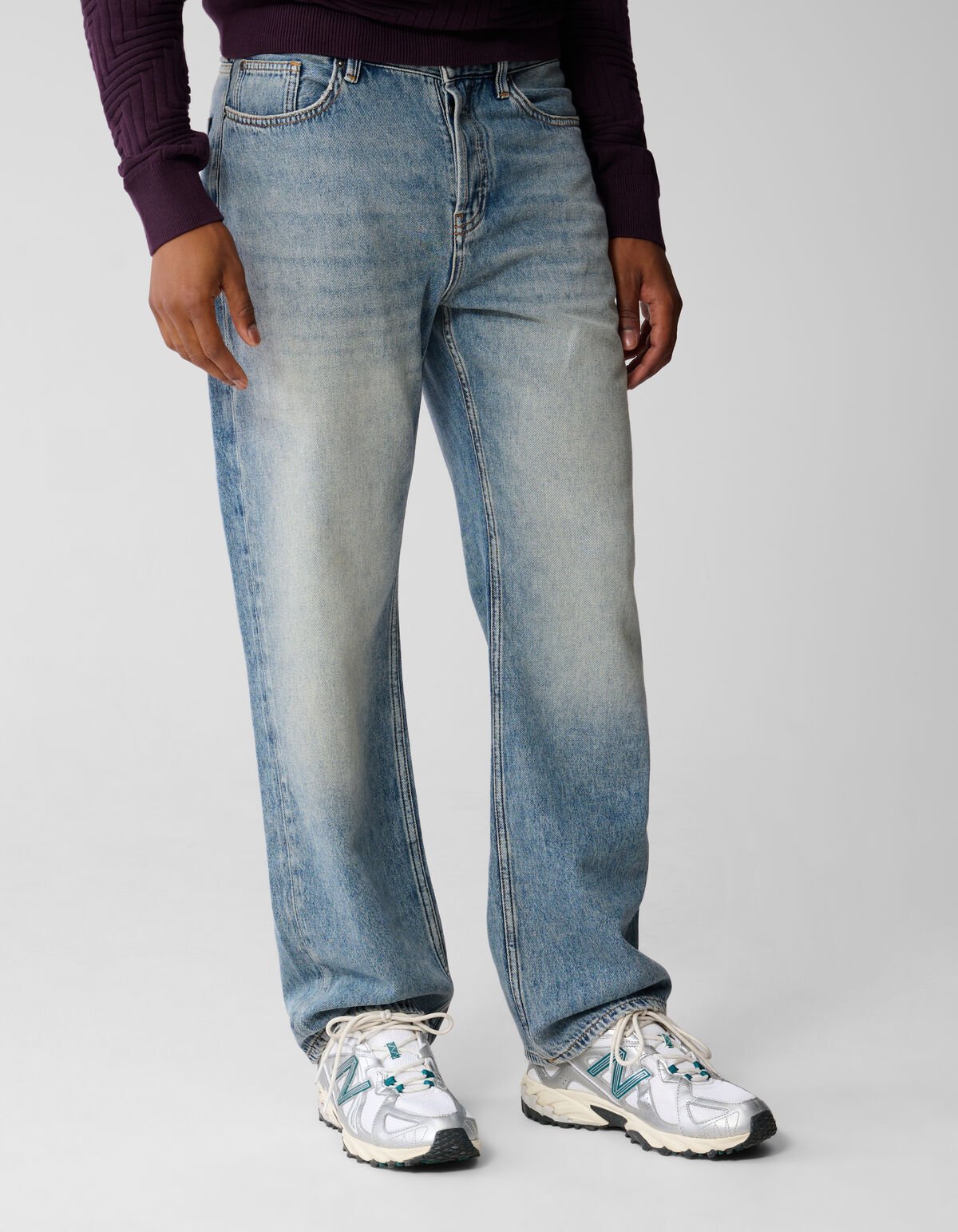 Relaxed Fit Jeans Blauw SHOEBY MEN