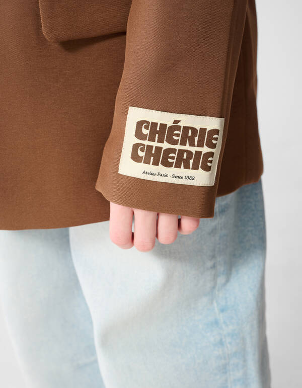 Open Rug Blazer Bruin SHOEBY GIRLS