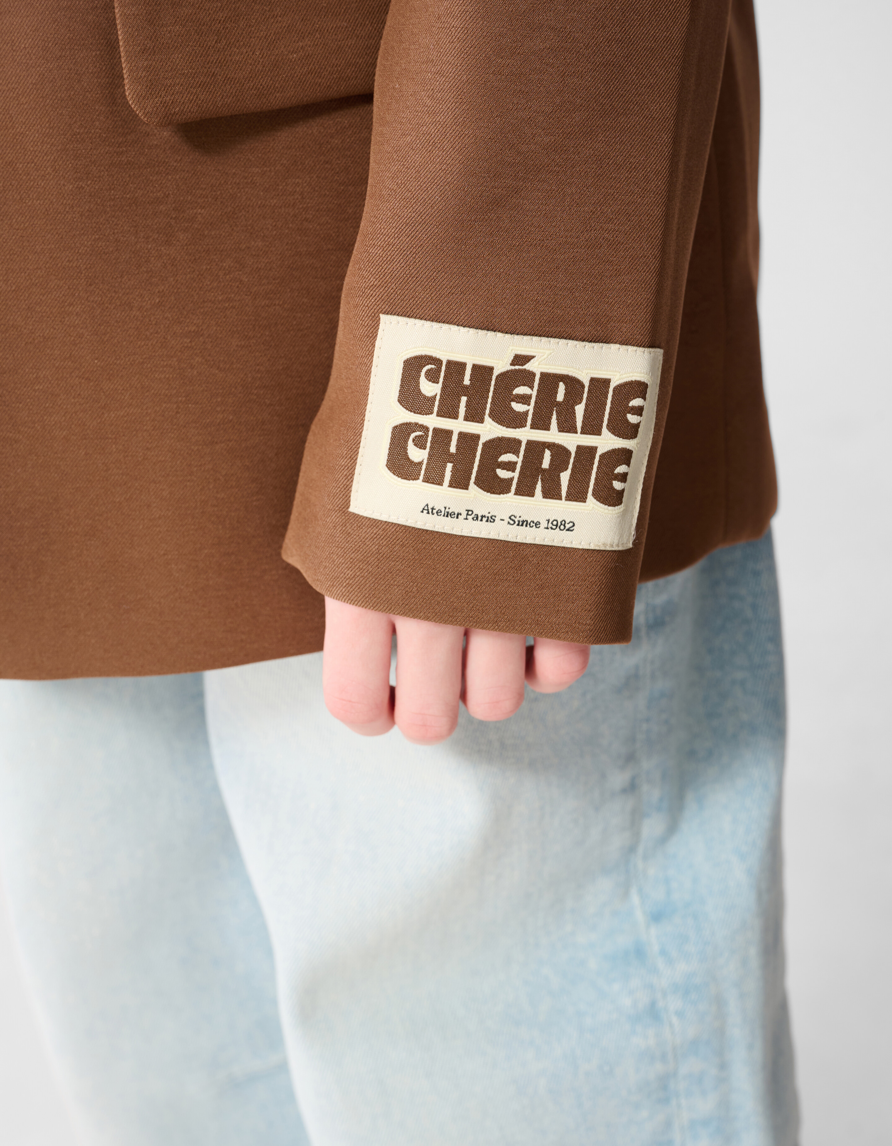 Open Rug Blazer Bruin SHOEBY GIRLS