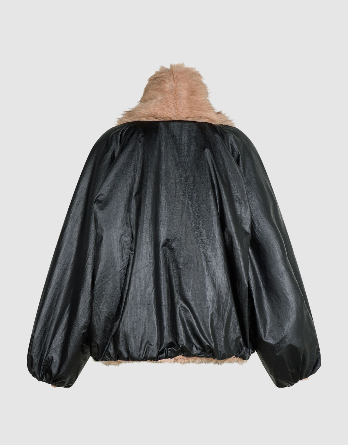 Reversible Nylon Faux Fur Jack Zwart By Anna SHOEBY WOMEN